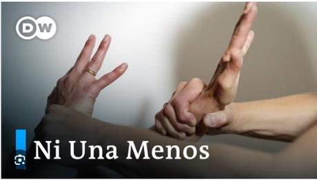 Marcha en contra de la violencia en Piedra del Águila