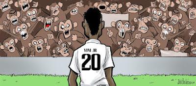 El poder terapéutico de la música… y los gritos racistas a Vinicius, jugador del Real Madrid.