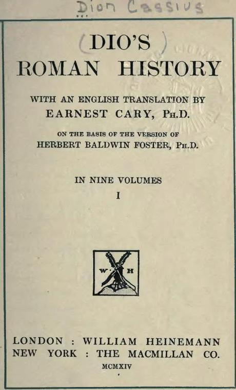 LA CIUDAD DE CAPUA Y EL HISTORIADOR DION CASIO LA CIUDAD DE CAPUA Y EL HISTORIADOR DION CASIO