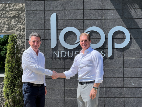 Franck Leroy, Presidente de la Región Gran Este, visita las instalaciones de Loop Industries en Terrebonne Franck Leroy, Presidente de la Región Gran Este, visita las instalaciones de Loop Industries en Terrebonne