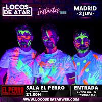 Concierto de Locos de Atar en El perro de la parte de atrás del coche