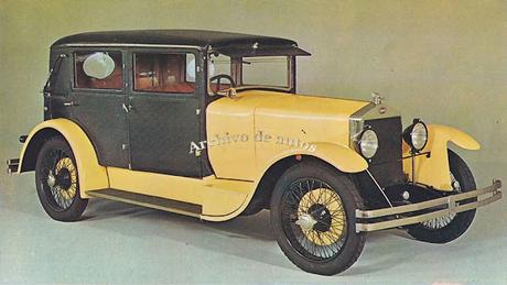 Diatto 20 A modelo Weymann del año 1926 fabricado en Italia