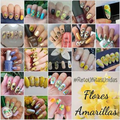 Reto Uñitas Unidas mayo 2023: Flores amarillas
