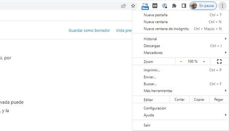 navegacion privada chrome