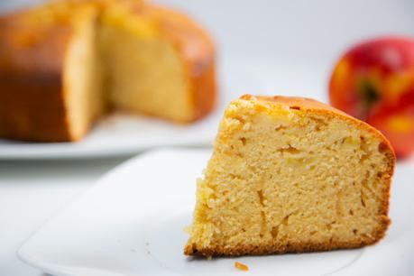 Bizcocho de manzana y yogur Bizcocho de yogur y manzana