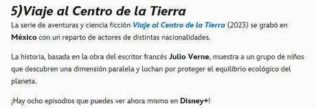 Disney+: 7 películas y series basadas en libros  que amaràs.