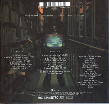 Porcupine Tree - Anesthetize (DVD - 2015)