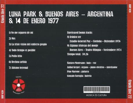 Crucis - En Vivo Enero 1977 (2017)