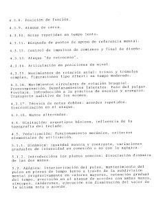 Programación: Iniciación a la secuenciación de contenidos del aprendizaje pianístico, por Agustín Manuel Martínez (de 8 a 10 años)