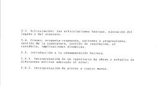 Programación: Iniciación a la secuenciación de contenidos del aprendizaje pianístico, por Agustín Manuel Martínez (de 8 a 10 años)