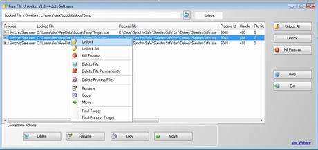Free File Unlocker: Elimina archivos bloqueados que no puedes eliminar y Malware