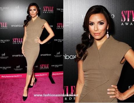 Eva Longoria en los 2011 Hollywood Style Awards, se convierte en la mayor fan de los diseños de Victoria Beckham