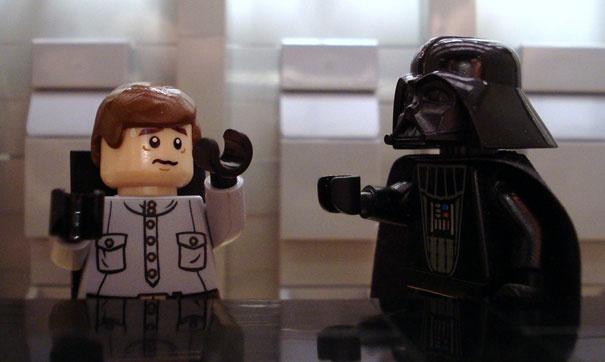 Escenas de grandes películas recreadas por Lego