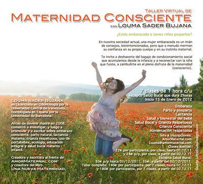 Taller Virtual de Maternidad Consciente