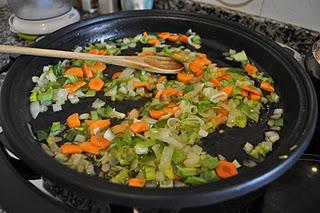 ARROZ CON RAPE Y LANGOSTINOS.....