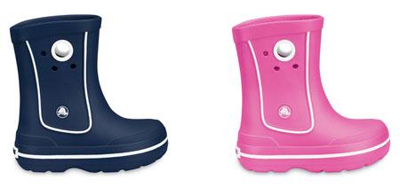 Al agua patos con las botas Crocs