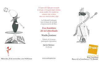 Os invito a la presentación de mi segundo 