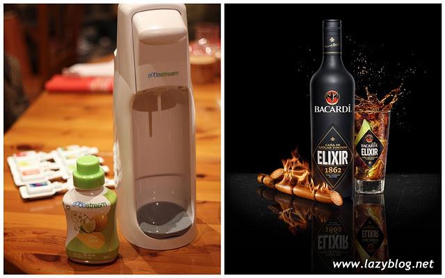 Cómo preparar refrescos hechos en casa y Elixir de Bacardi