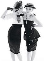 Las hermanitas Fanning se atreven a todo! Dakota y Elle para la revista W Magazine - diciembre 2011