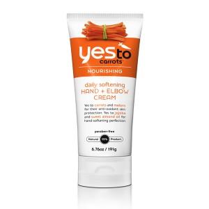 Crema para manos y codos de Yes To Carrots