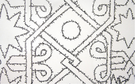 Johanna Calle, la palabra como dibujo Johanna Calle, la palabra como dibujo