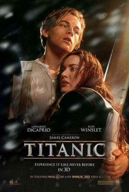 Póster del reestreno en 3D de 'Titanic'