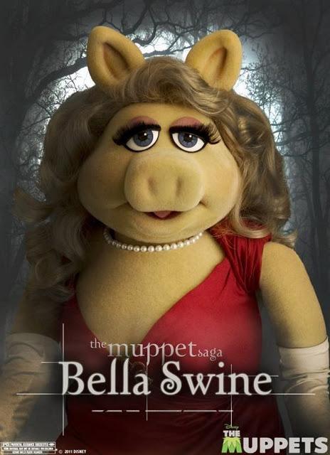 Remesa de pósters de 'The Muppets' ('Los Muppets') parodiando 'Crepúsculo'