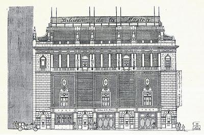 Palacio de la Música - Planos Históricos