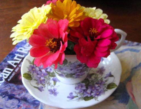 Diferentes usos para las tazas de té