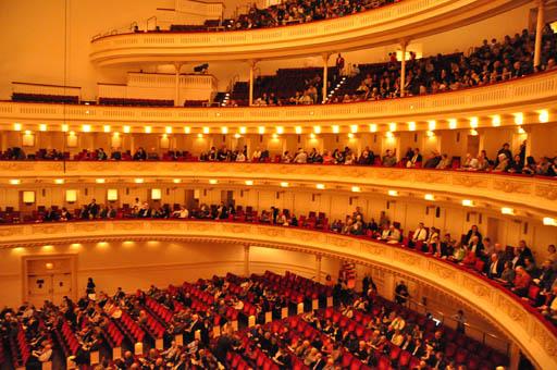 Carnegie Hall en Nueva York