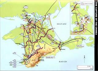 Toda Crimea, menos la fortaleza de Sebastopol, se encuentra ya en manos de Manstein - 16/11/1941.