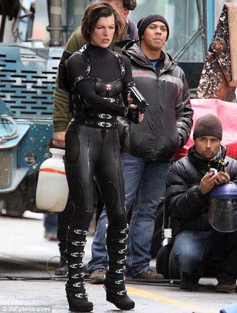 Imágenes del set de Resident Evil: Retribution
