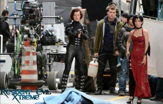 Imágenes del set de Resident Evil: Retribution