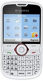 Escribe mensajes de texto de forma fácil y rápida con el nuevo celular  M033 de Kyoto