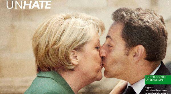 Benetton lanza controvertida campaña en que se besan líderes mundiales
