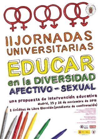 II Jornadas Universitarias: Educar en la Diversidad Afectivo Sexual