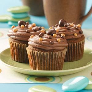 Cupcakes con especias Receta Frosting Mocha