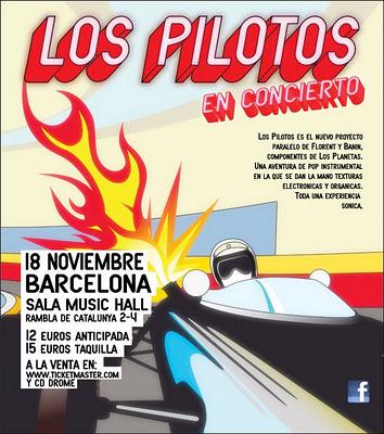 Los Pilotos Cancelan Su Concierto De Barcelona (18 Noviembre)
