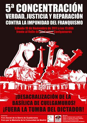 5ª Concentración frente al Valle de los Caidos