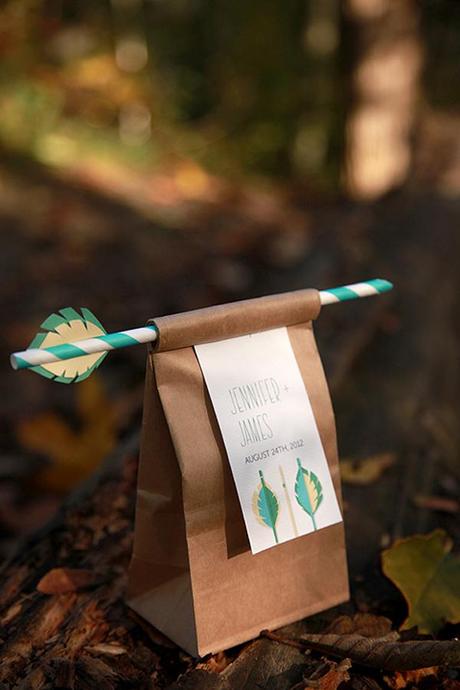 DIY: Flechas para indicar dónde se sienta casa invitado. Descarga el PDF Gratis