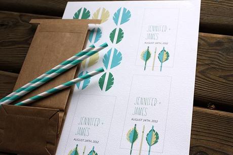 DIY: Flechas para indicar dónde se sienta casa invitado. Descarga el PDF Gratis