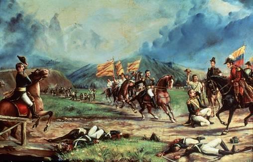 La batalla de Boyacá