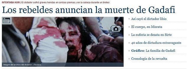 Khadafi y ETA: el fin de una era