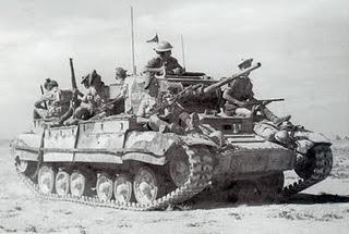 Soplan vientos de batalla en el desierto: víspera de la Operación Crusader - 17/11/1941.
