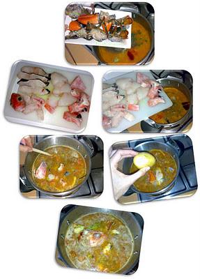 Bullabesa de bogavante y salsa rouille