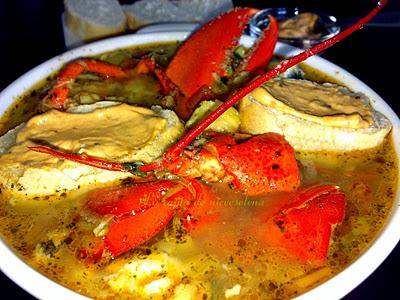 Bullabesa de bogavante y salsa rouille