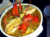Bullabesa bogavante salsa rouille