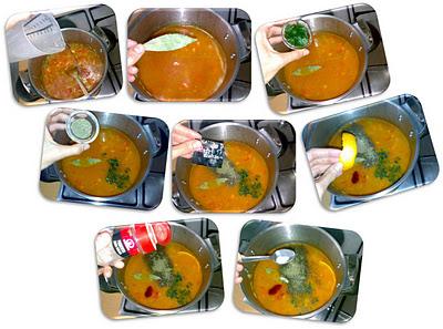 Bullabesa de bogavante y salsa rouille