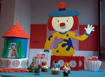 Modelado fondant - Animador de circo