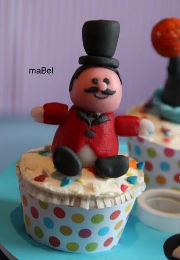 Modelado fondant - Animador de circo